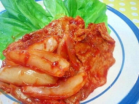 豚もも 玉ねぎのケチャップ炒め レシピ 作り方 By 不二子ちゃん2号 楽天レシピ